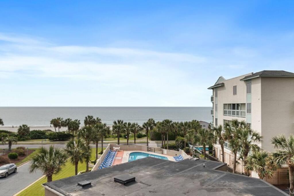 Cabana Palms - Oceanfront Renovated King Bed Sauna Миртл-Бич Экстерьер фото