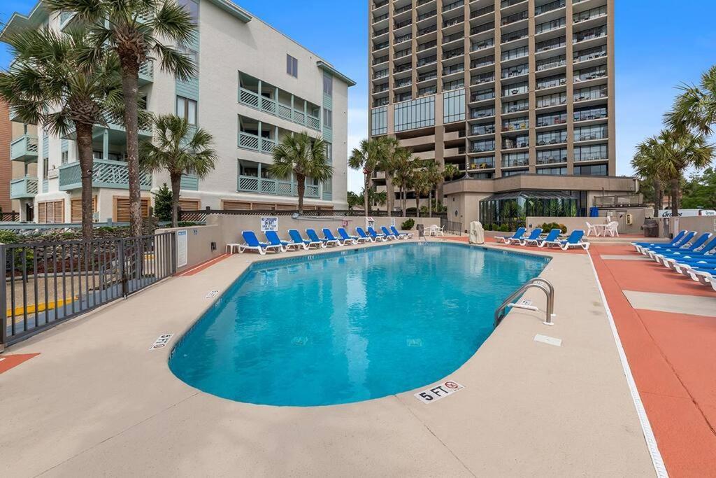 Cabana Palms - Oceanfront Renovated King Bed Sauna Миртл-Бич Экстерьер фото